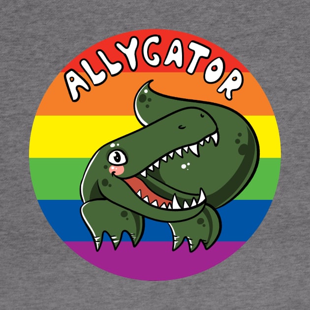 Allygator | LGBTQ Ally by Bad Witch